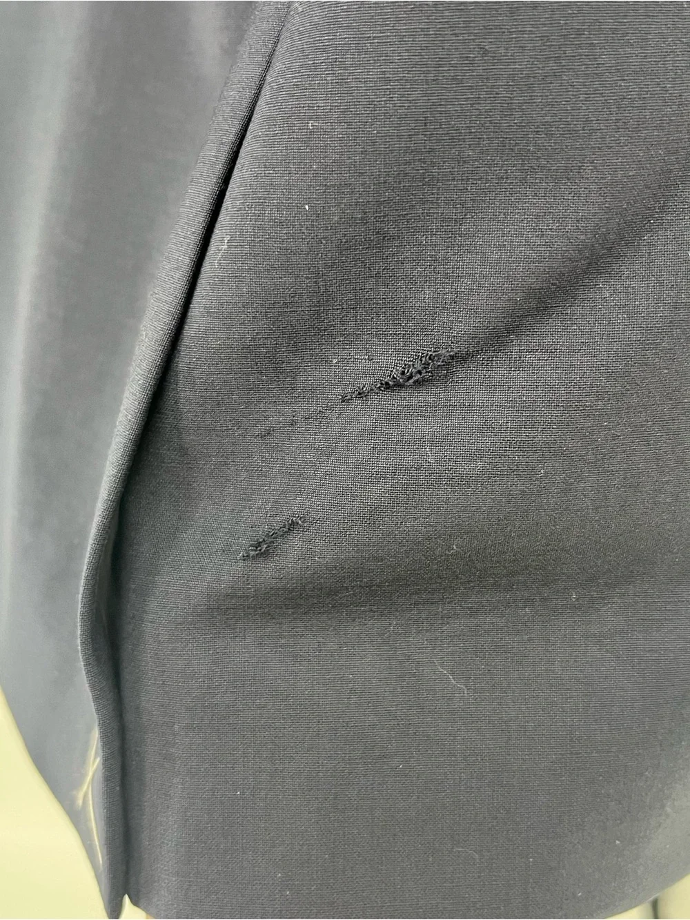 Calvin Klein Men's Dark Navy Two-Button Blazer